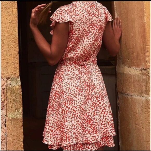 NWOT  Free People wrap mini dress size L - Picture 3 of 7